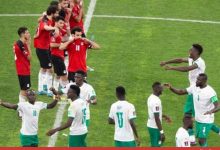 منتخبا مصر والسنغال