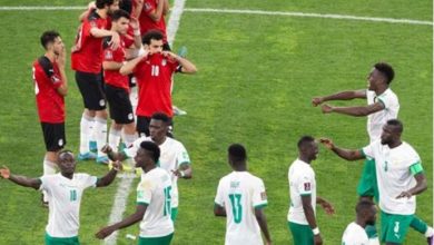 منتخبا مصر والسنغال