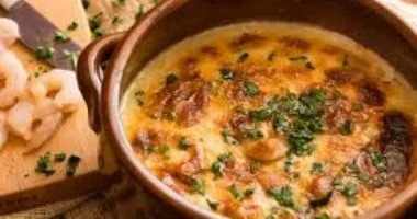 طاجن السي فود بالجبنة