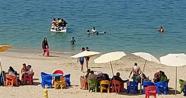 درجات الحرارة على الشواطئ